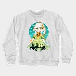 Sweet Little Nahida Crewneck Sweatshirt